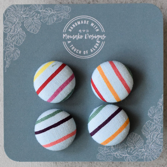 Fruit Stripes Push Pins