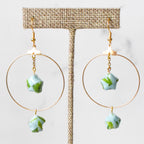 What So Ferny Hoshi Origami Earrings