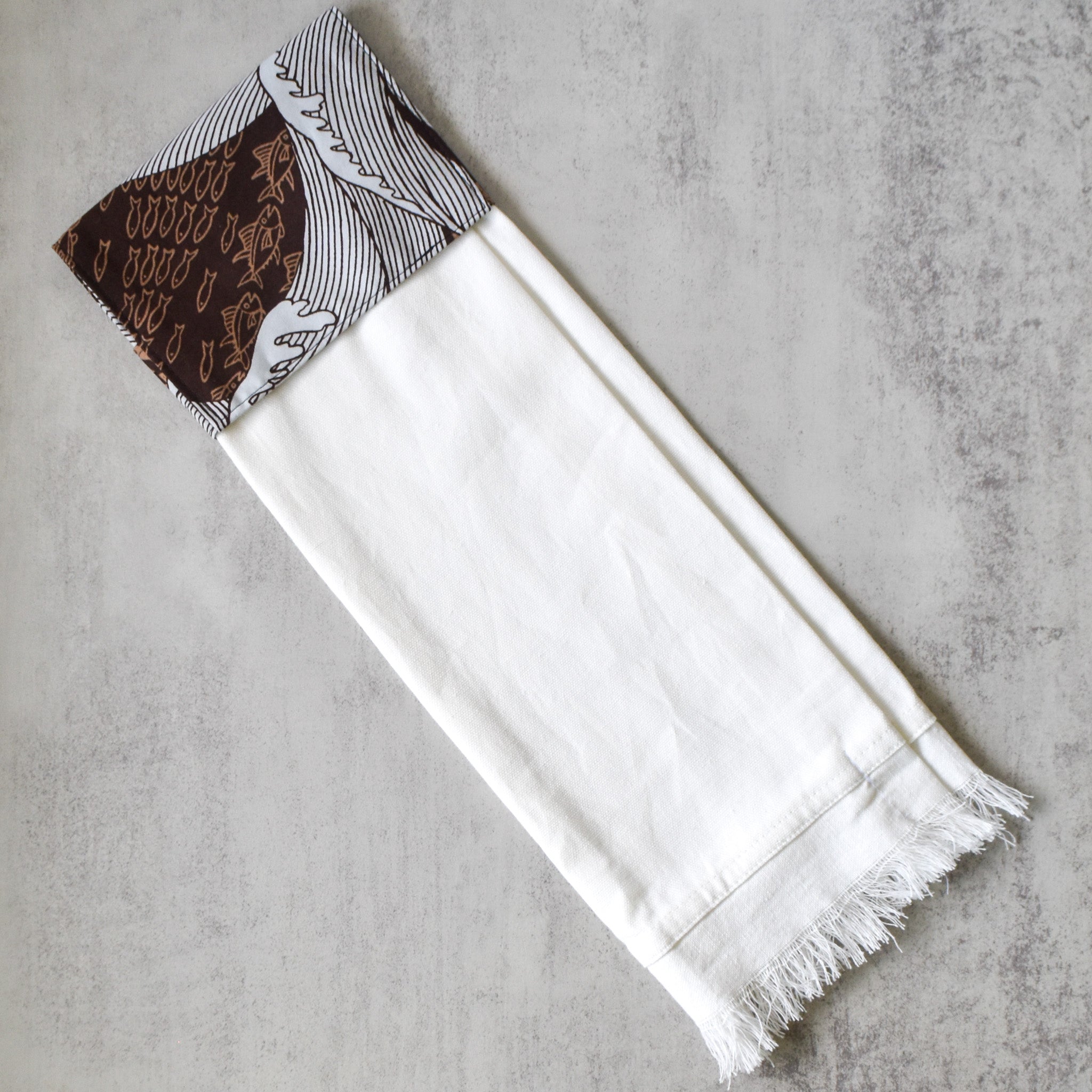 Wash Your Hands — Stay Fluid Kitchen Towel