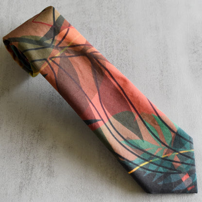 Tropical Camo Tie