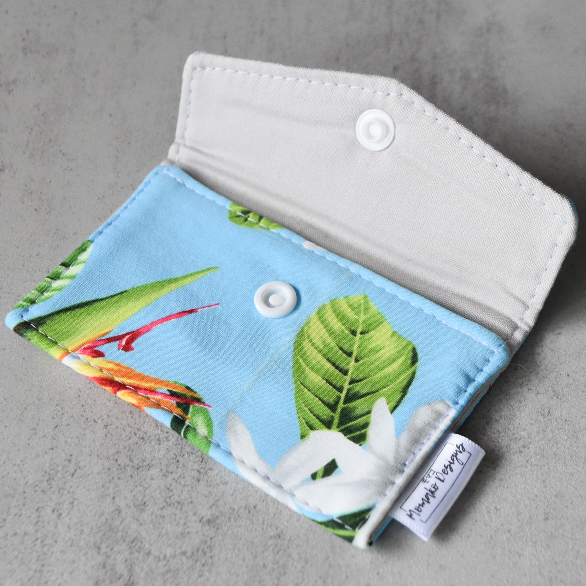 Pumped Up Blue Card Holder