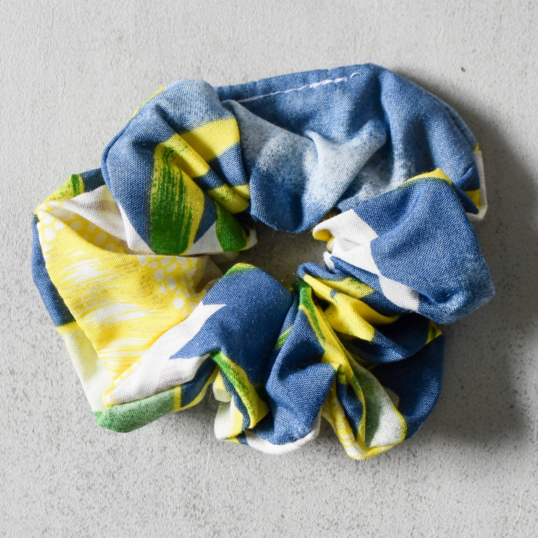 Blue Mahina Marvel Scrunchies