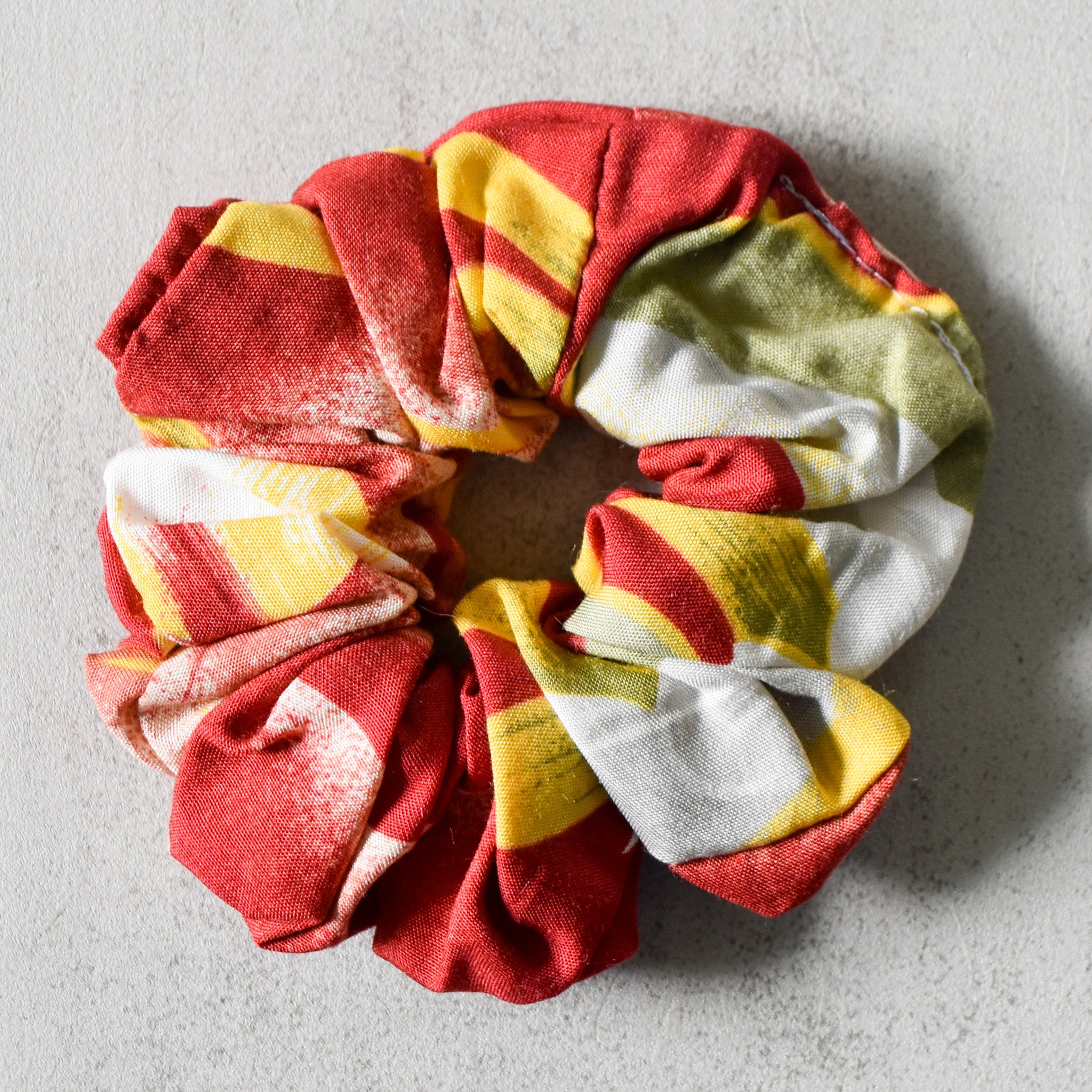 Red Mahina Marvel Scrunchies