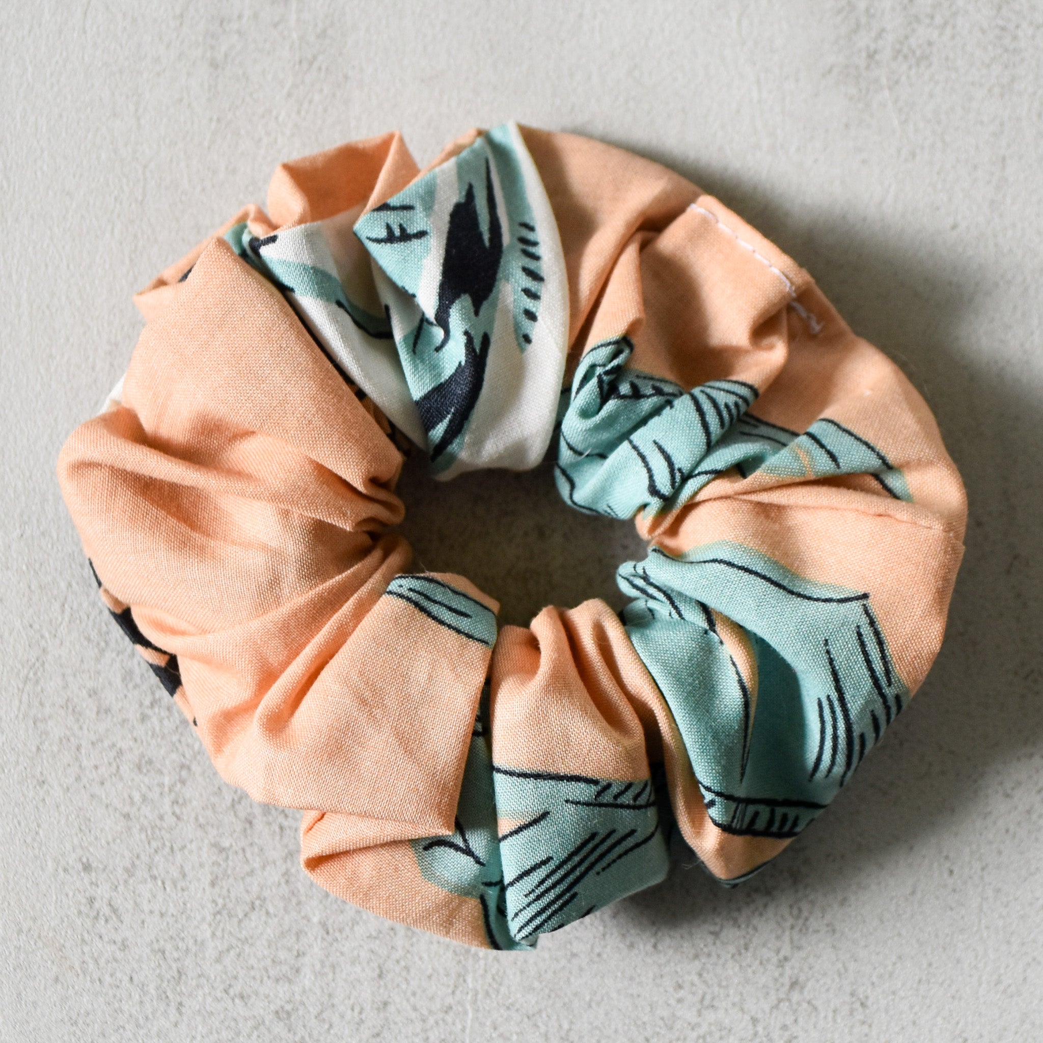 Peach Verified Vintage Scrunchies