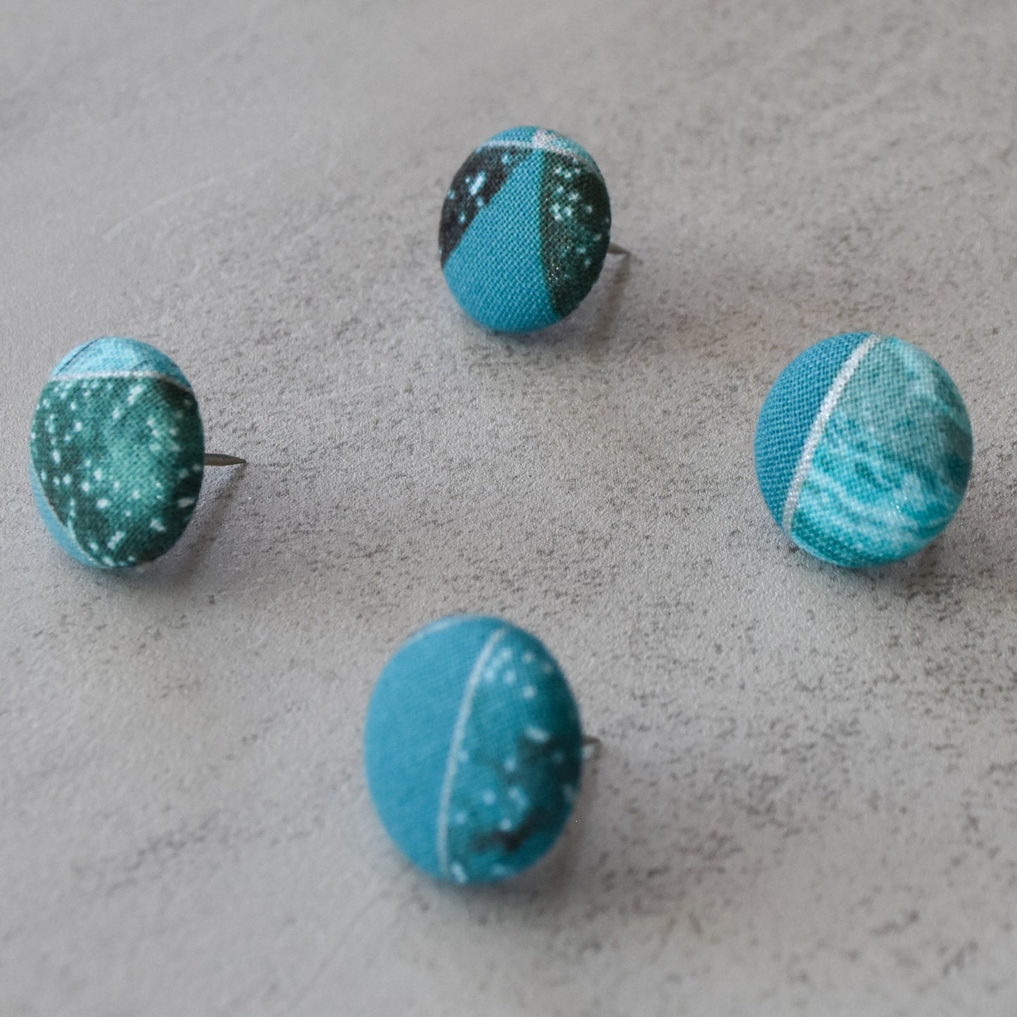 Absolutely Marble-ous Push Pins