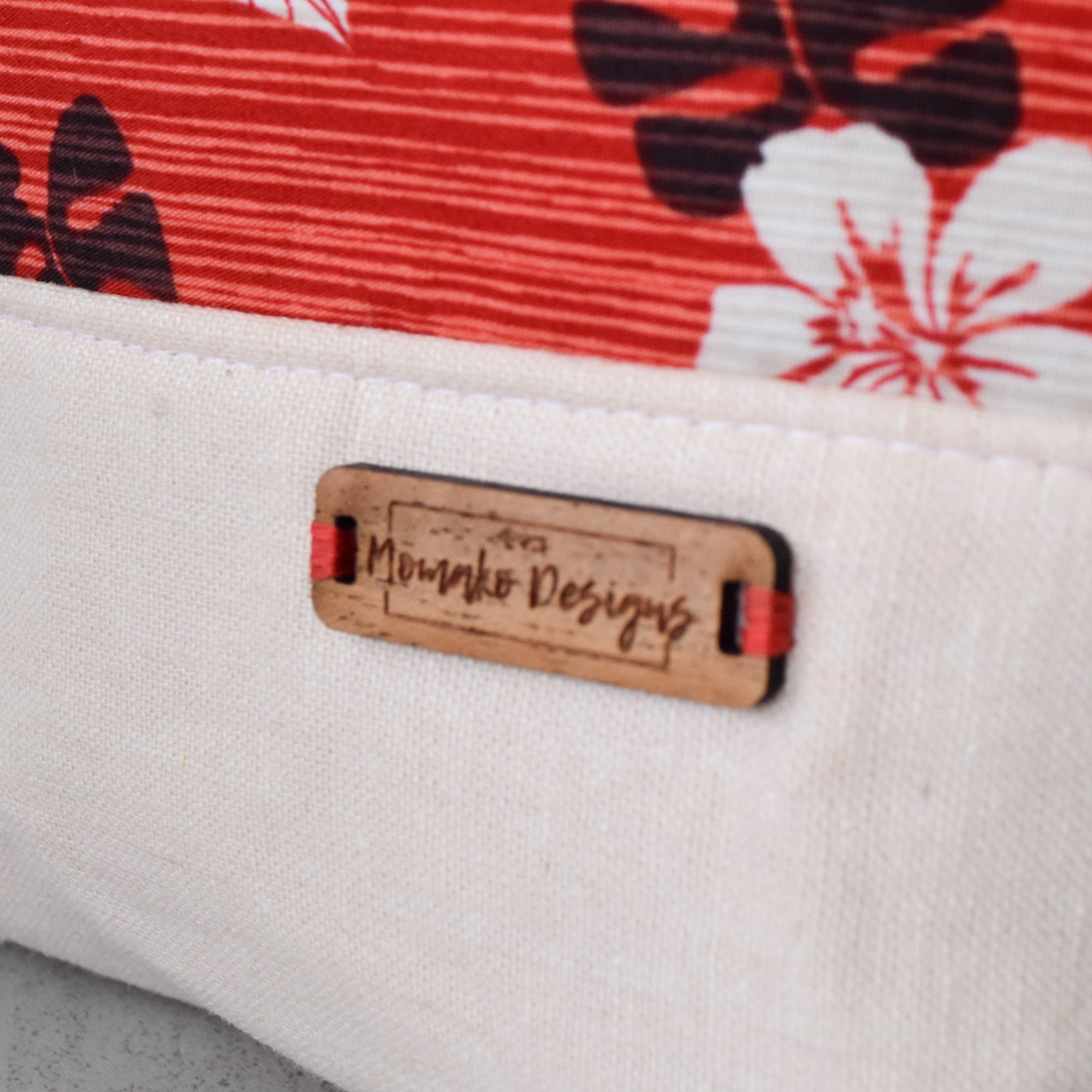 Crimson Cozy Hapa Bag