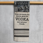 Grab the Vodka Kitchen Towel