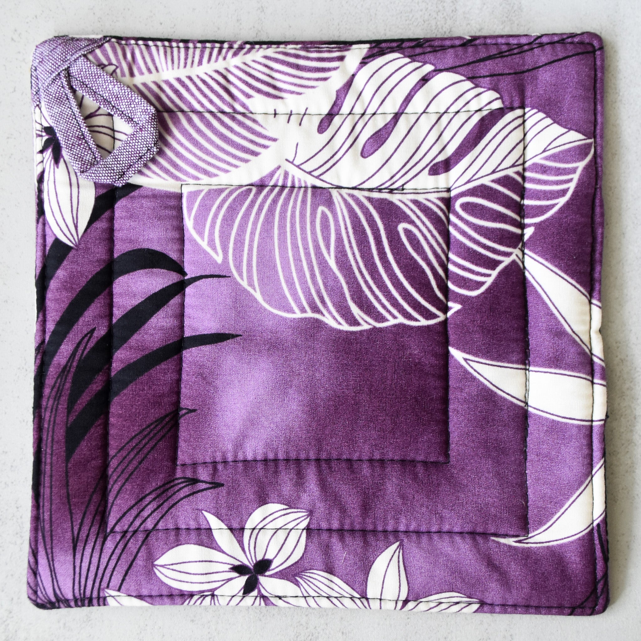 Purple Reign Potholders