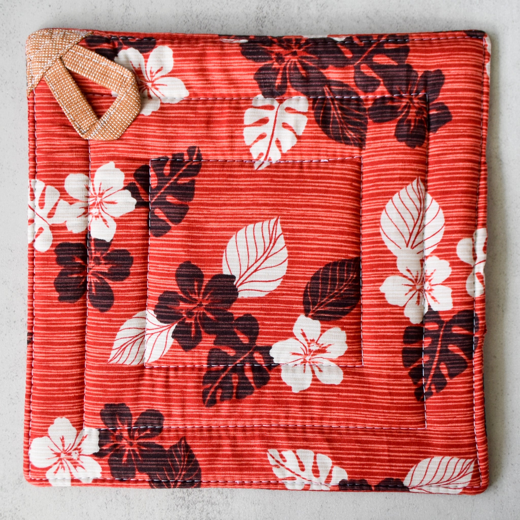 Cozy Crimson Potholders