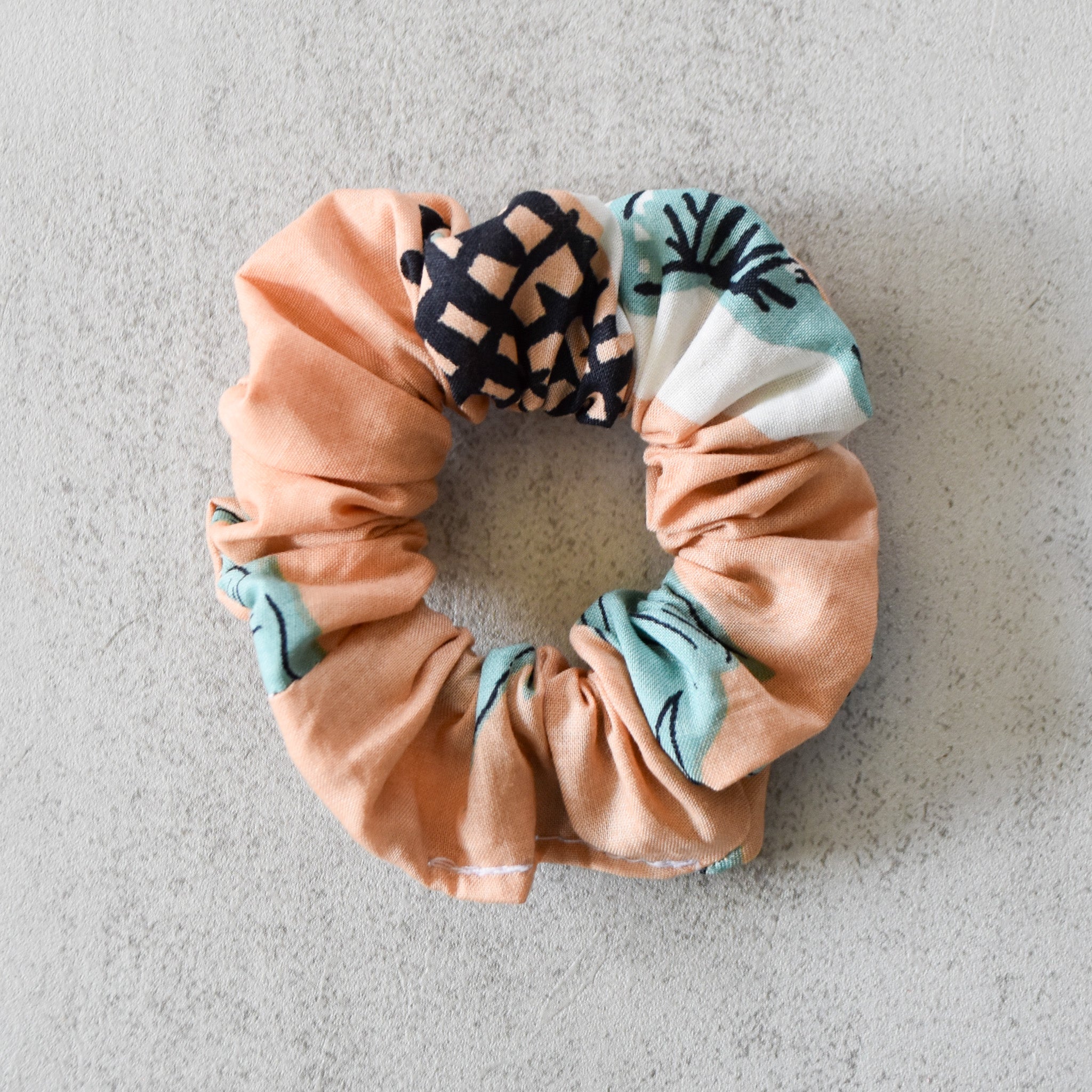 Peach Verified Vintage Mini Scrunchies