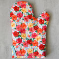 Petals By The Sea Oven Mitt