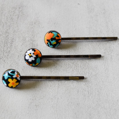 The Basic Flower Bobby Pins