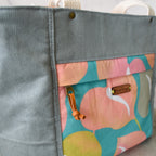 Sunrise Anthurium Tunnels Tote