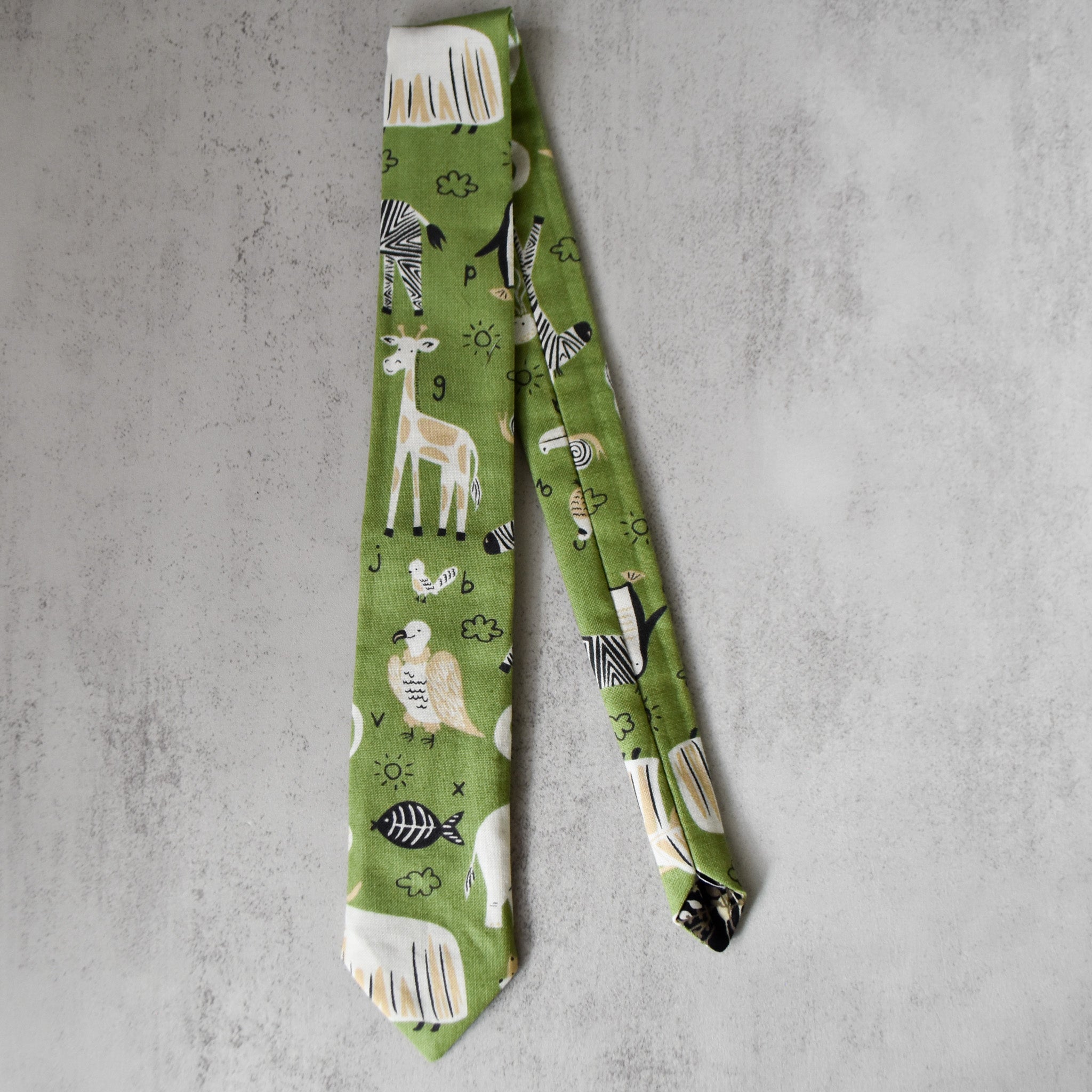 Alphabet Zoo Keiki Tie