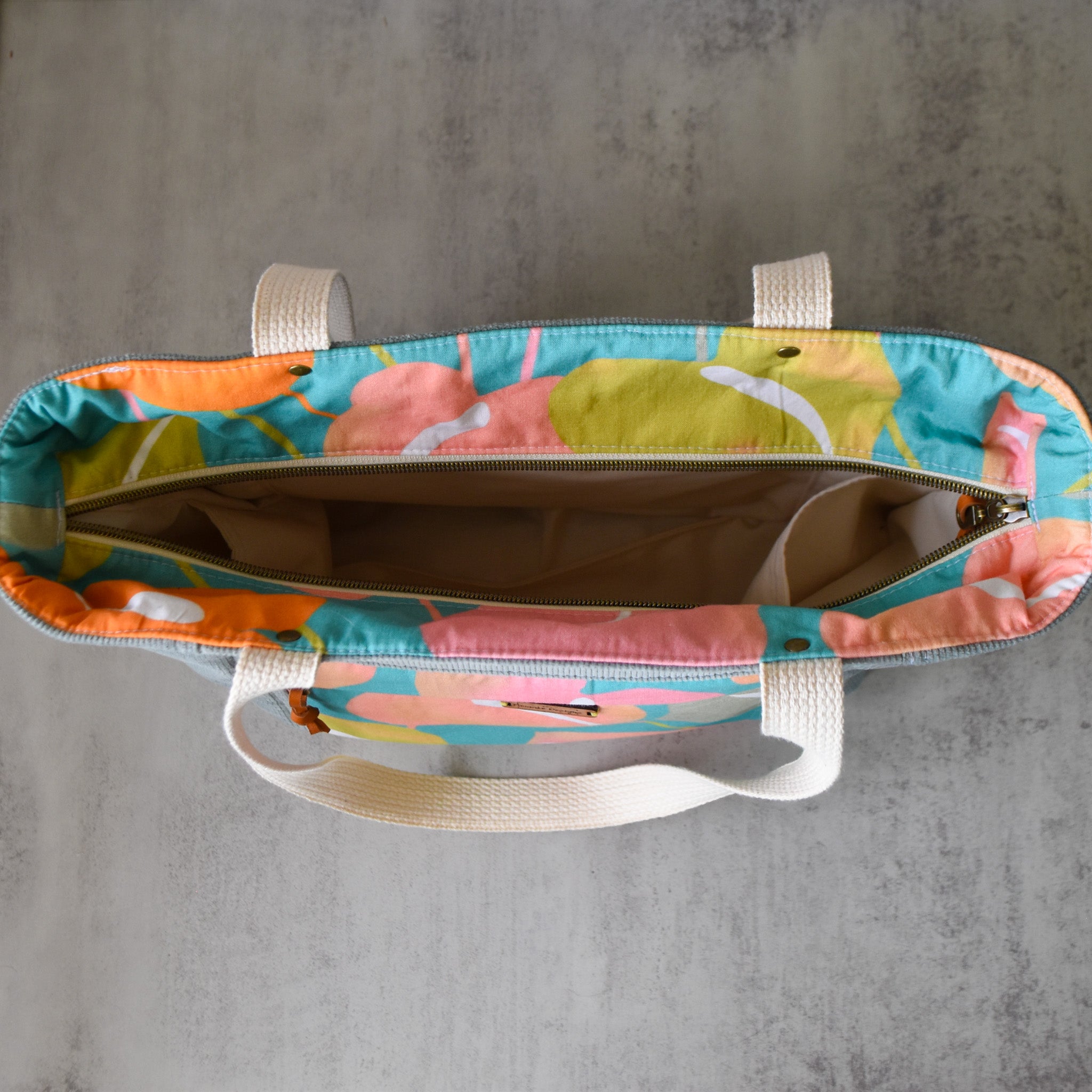 Sunrise Anthurium Tunnels Tote
