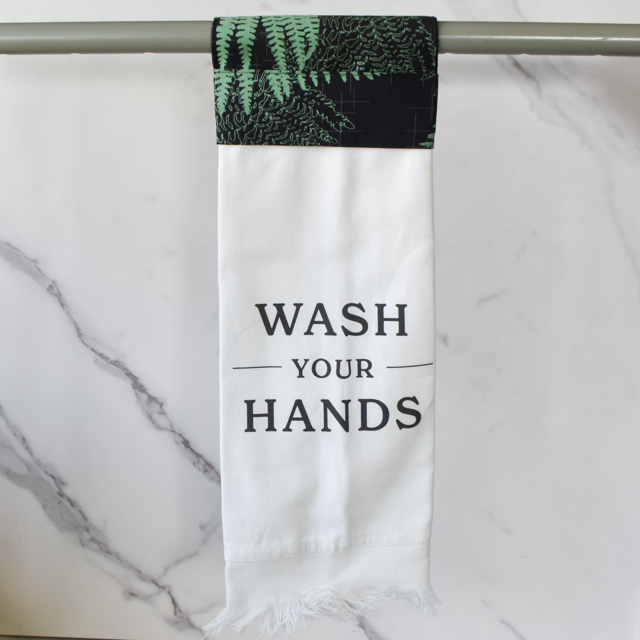 Wash Your Hands — Wild Fern Kitchen Towel