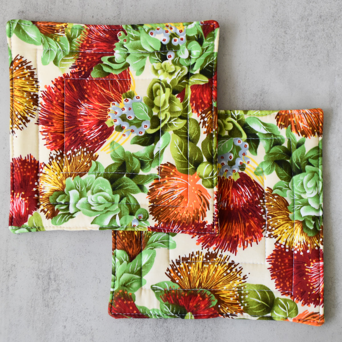 Sunburst Potholders
