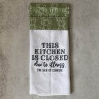 Kitchen Is Closed Kitchen Towel
