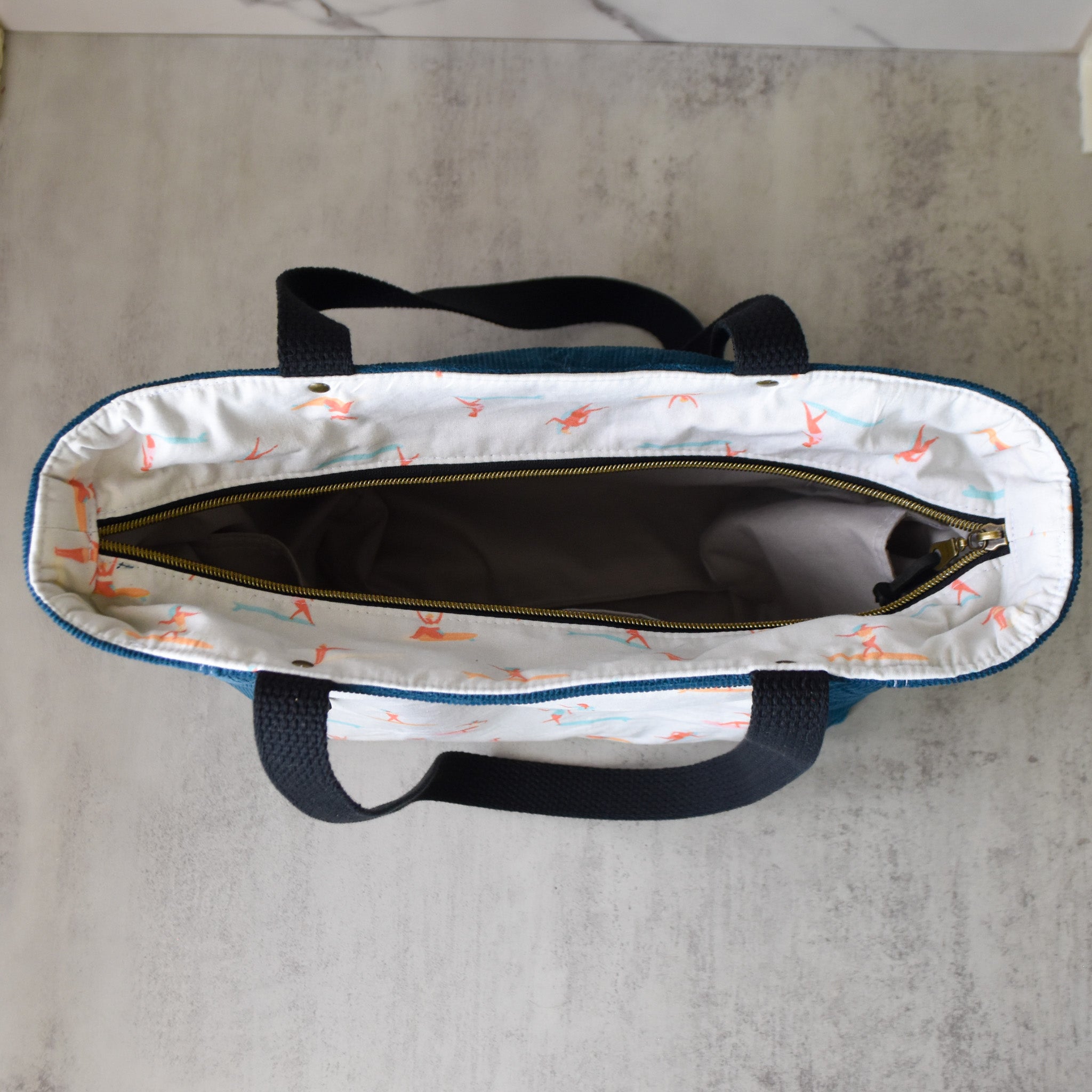 White Wash Tunnels Tote