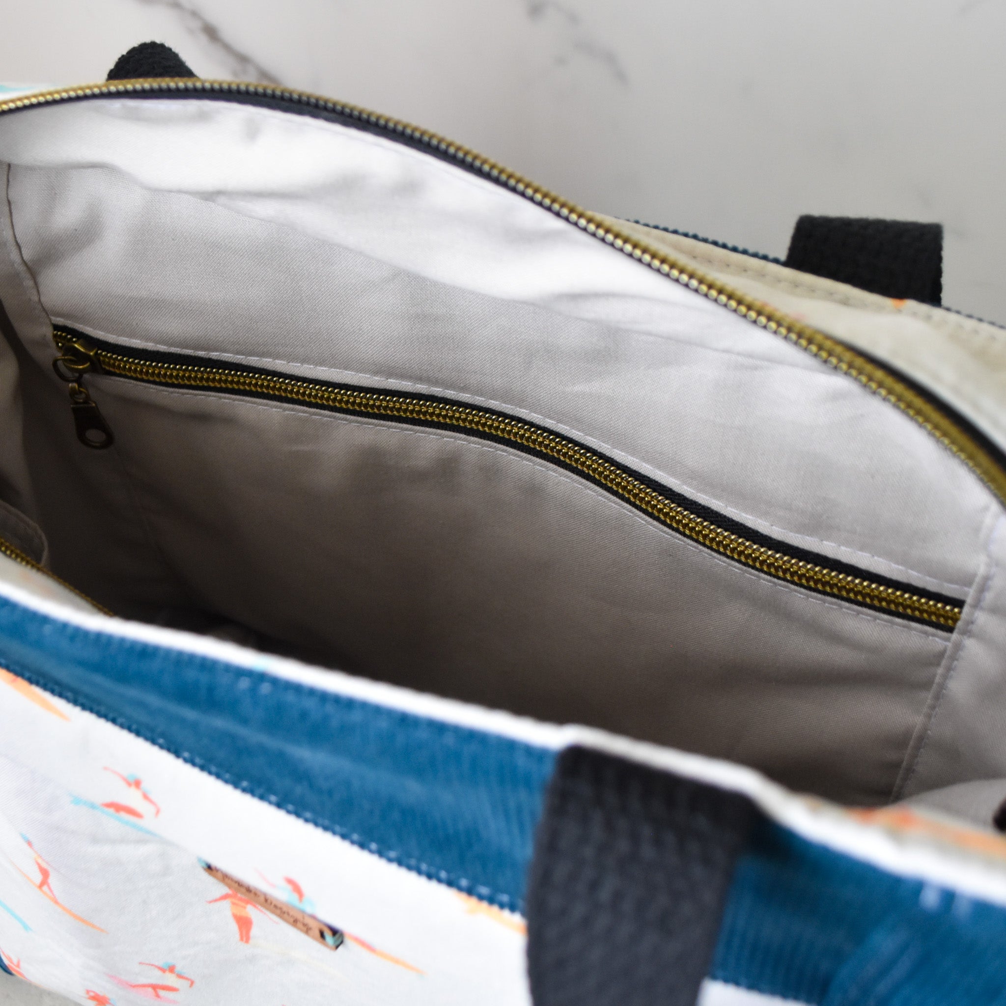 White Wash Tunnels Tote