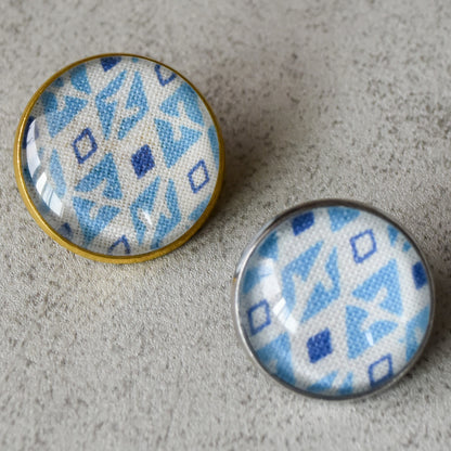 Blue Diamonds Lapel Pins