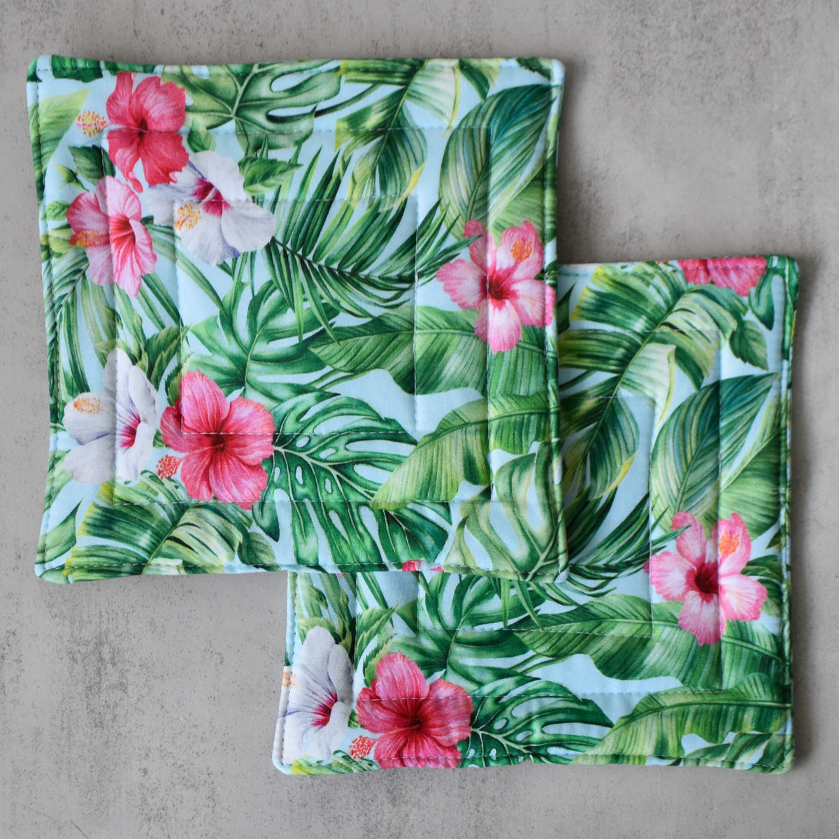 Green Room Potholders