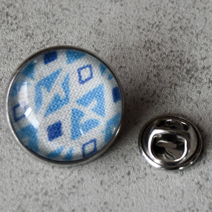 Blue Diamonds Lapel Pins