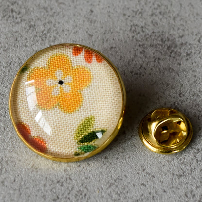 Creamsicle Cutie Lapel Pins