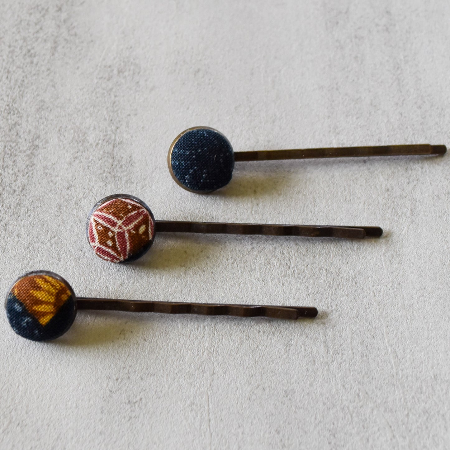 Patchwork Bobby Pins