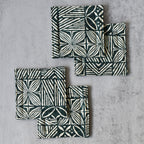 Mossy Fabric Coasters