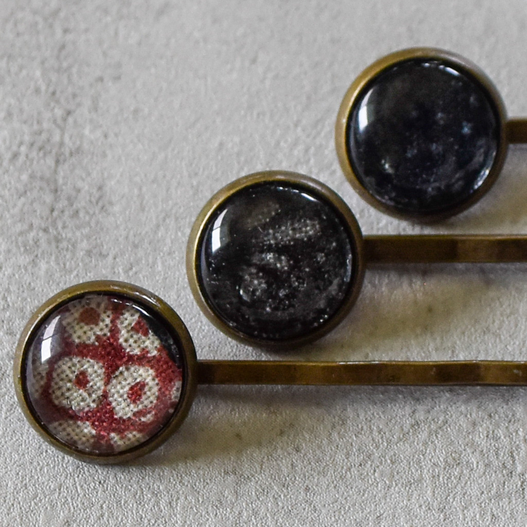 Patchwork Bobby Pins