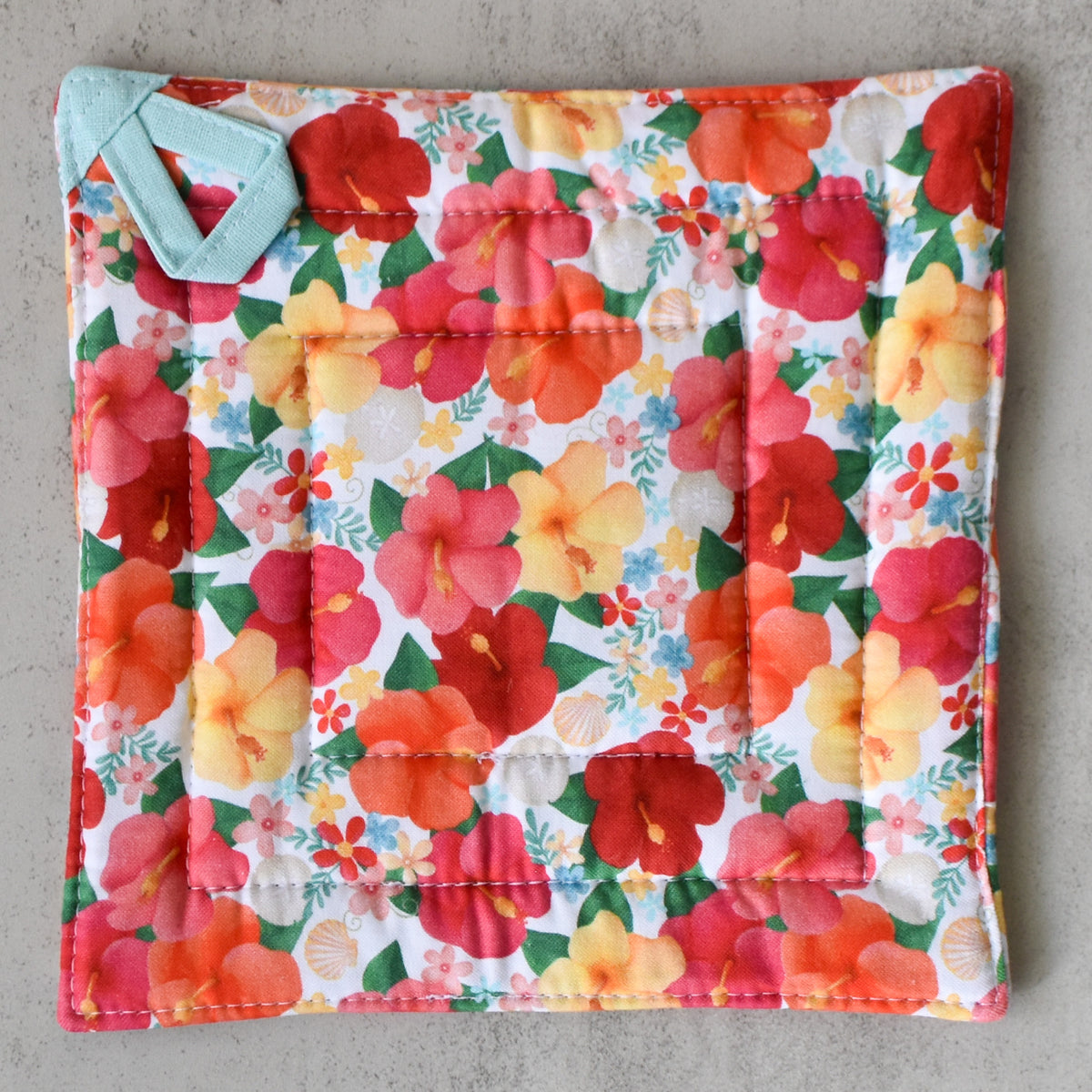 Petals By The Sea Potholders