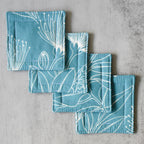 Lehua Breeze Fabric Coasters