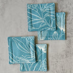 Lehua Breeze Fabric Coasters