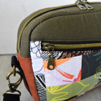Army & Russet Yosegire Bag