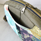 Army & Russet Yosegire Bag