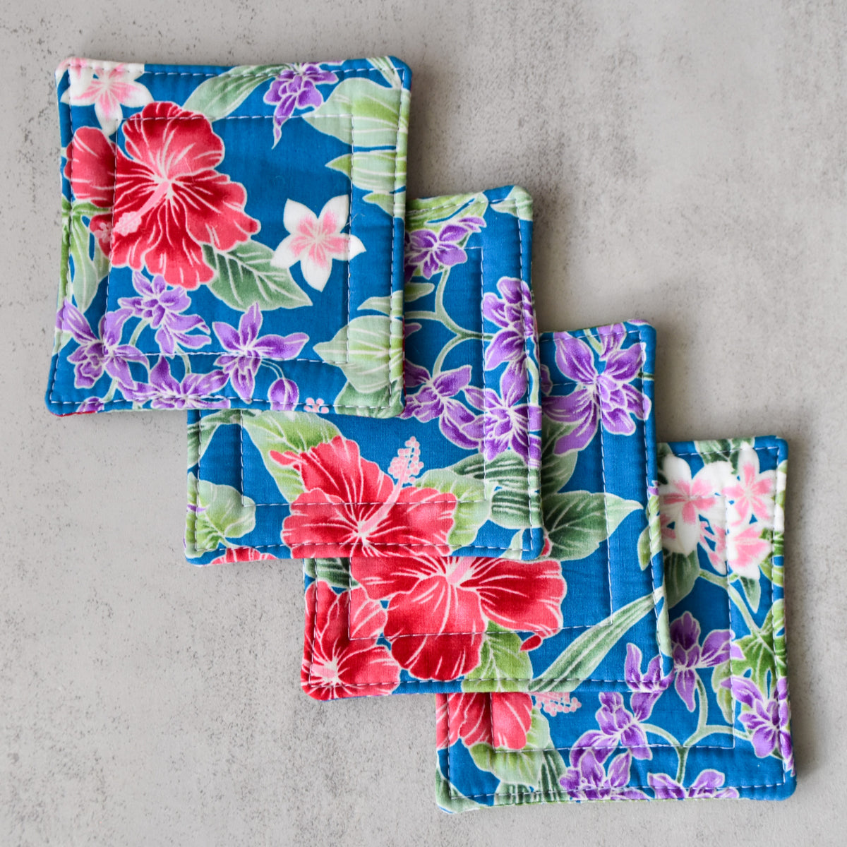 Aloha Belle Fabric Coasters