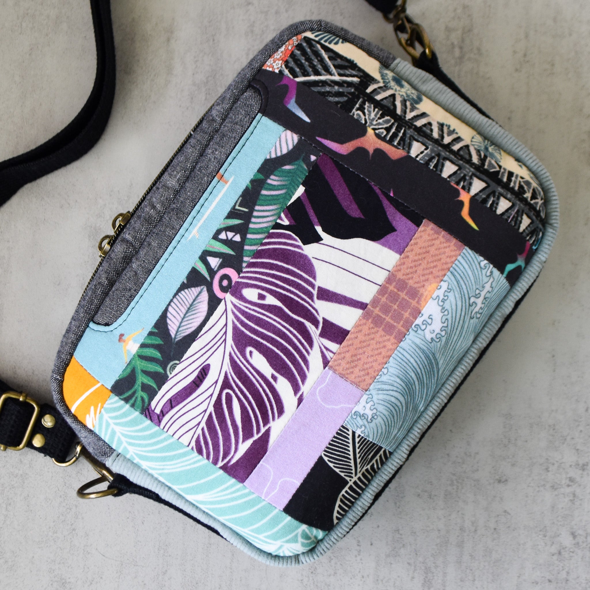 Charcoal & Eucalyptus Yosegire Bag