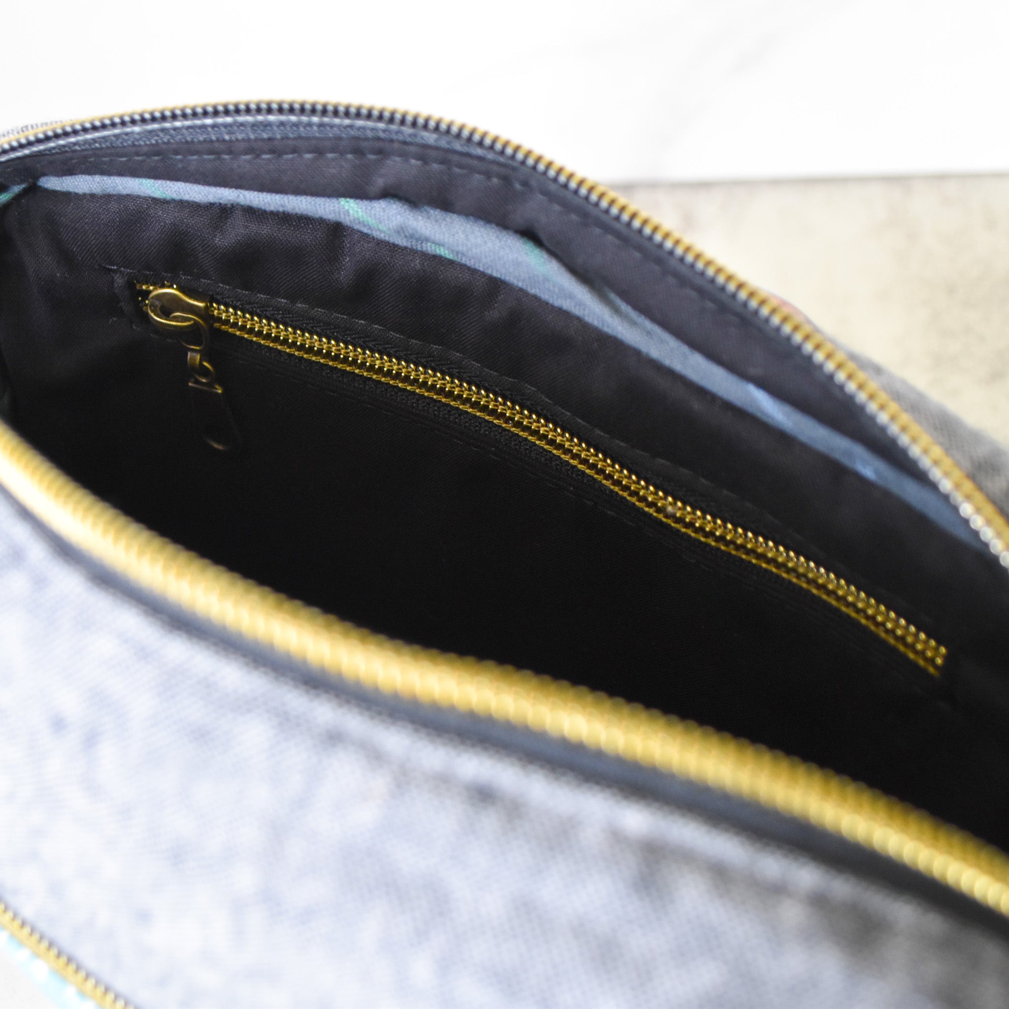 Charcoal & Eucalyptus Yosegire Bag
