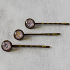 Pink Rainbow Bobby Pins