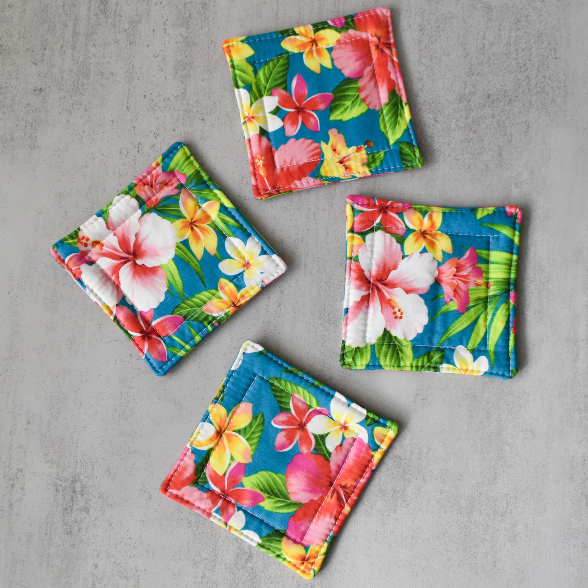 Fresh Pick Fabric Coasters