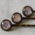 Pink Rainbow Bobby Pins