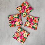 Hot Stuff Fabric Coasters