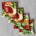 Sunburst Fabric Coasters