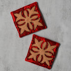 Cherry Kisses Cork Coasters