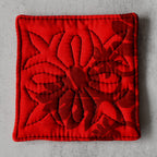 Cherry Kisses Cork Coasters