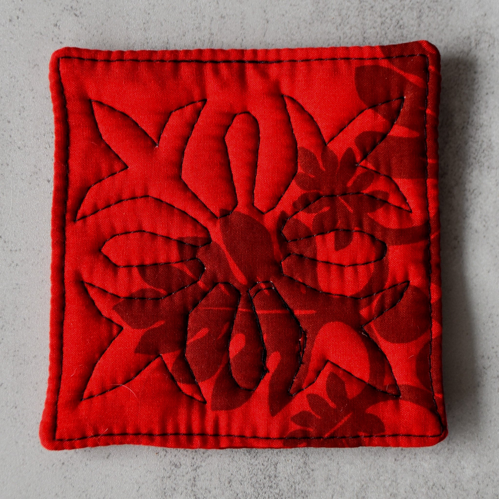 Cherry Kisses Cork Coasters