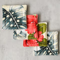 Palm & Pearl Fabric Coasters