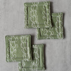 Lei Between the Lines Fabric Coasters