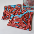 Color Theory Fabric Coasters